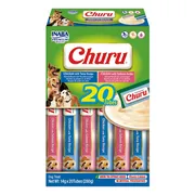 Inaba Churu Puree Hondensnack Multipack Seafood 20 x 14 gr