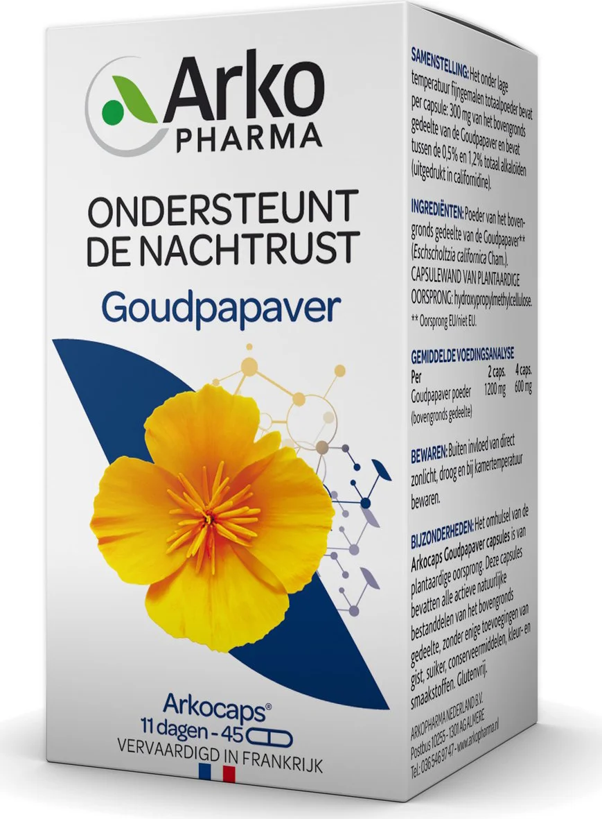 Arkocaps Goudpapaver Capsules 45st 45CP