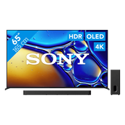 Sony Bravia 8 II 65" QD-OLED (2025) + Sony Bravia Theatre Bar 7 Zwart