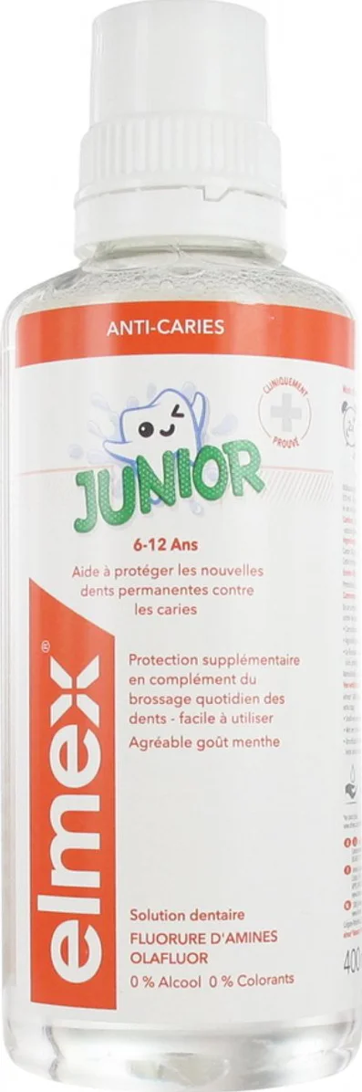 Elmex Mondspoeling Junior (5-12 Jaar) 400 ml