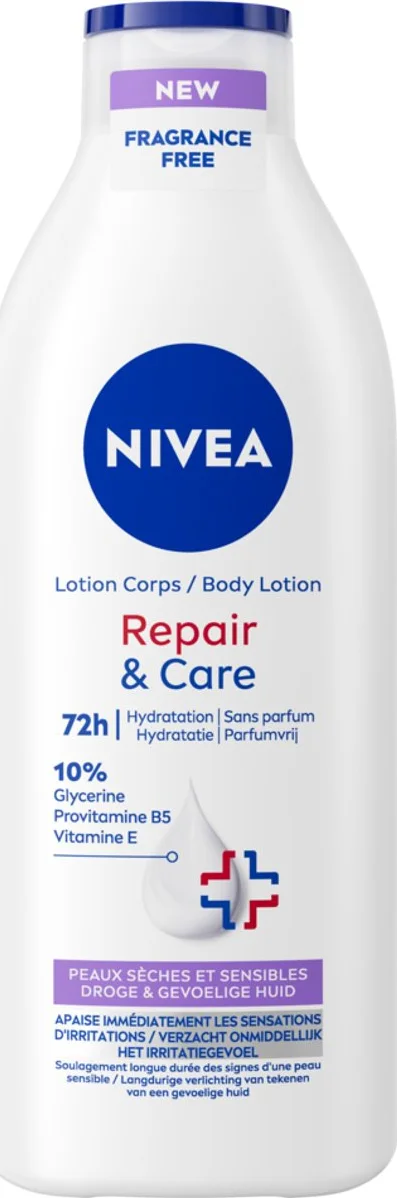 Nivea Bodylotion Repair & Caire 72H 400ML