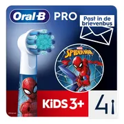 Oral-B Pro Kids 3+ Marvel Spiderman Opzetborstels 4ST