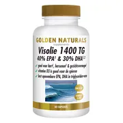 Golden Naturals Visolie 1400 TG & Vitamine D3 25mcg Capsule 60CP