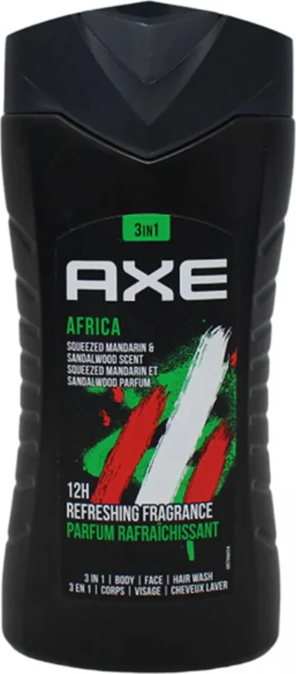 Axe 3-in-1 Douchegel Africa 250 ml