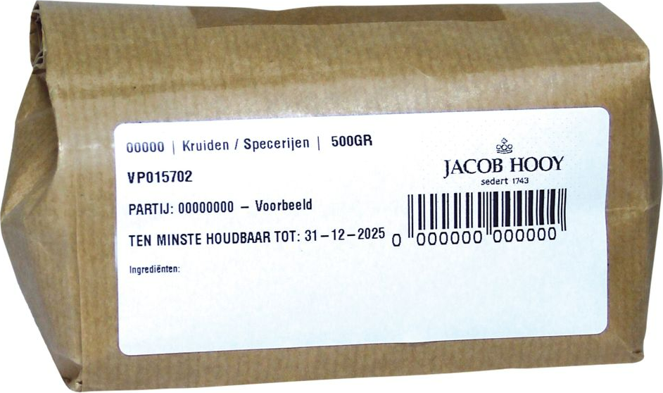 Jacob Hooy Rozenblaadjes Paars Heel 500GR