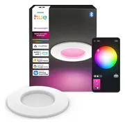 Philips Hue Inbouwspot Slim - White and Color - 90mm - Wit