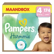 Pampers Harmonie Luiers Maat 4 (9 - 14 kg) 174 stuks