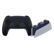 Sony PlayStation 5 DualSense Draadloze Controller Midnight Black + BlueBuilt oplaadstation