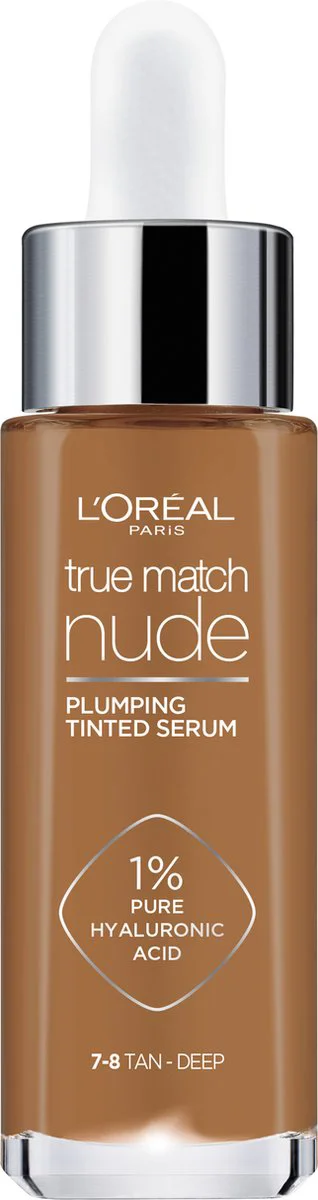 L'Oréal True Match Nude Getint Serum 7-8 Tan Deep 30 ml