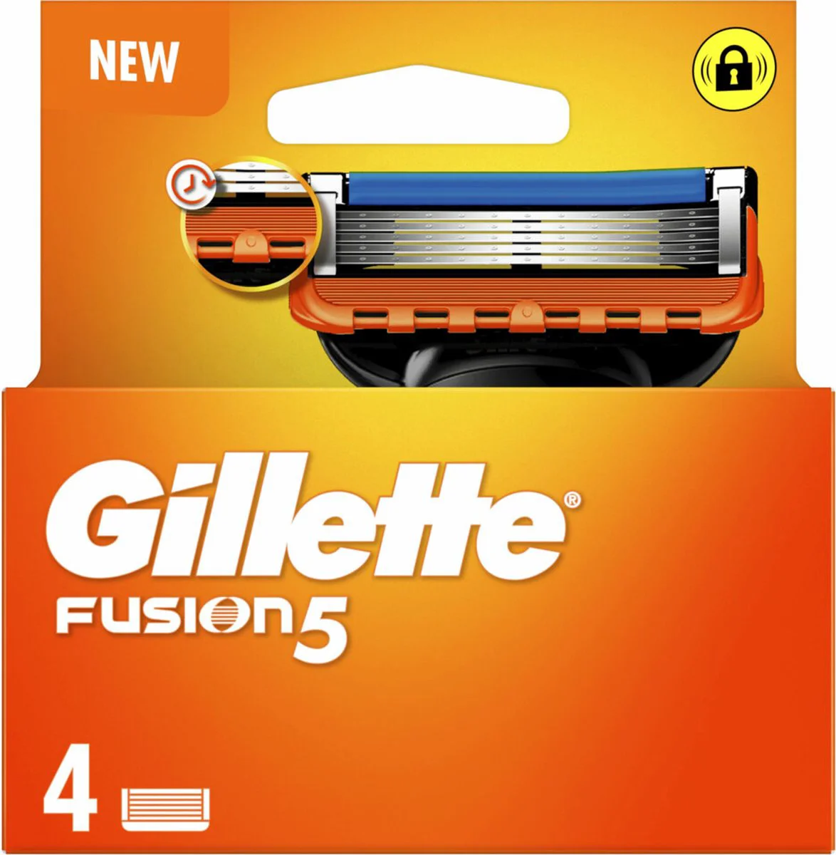 Gillette Fusion 5 Scheermesjes 4ST