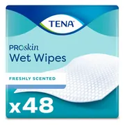 Tena Wet Wipe met Dispenser 48ST