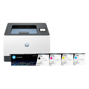 HP Color LaserJet 3202dw + 1 set extra toners