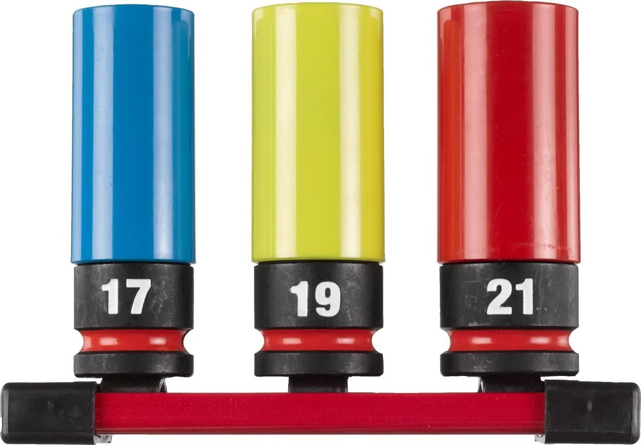 Milwaukee SHOCKWAVE™ IMPACT DUTY 1/2" Automotive krachtdoppenset 3-delig - 4932493370