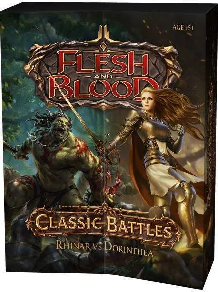 Flesh and Blood TCG: Classic Battles Rhinar vs Dorinthea