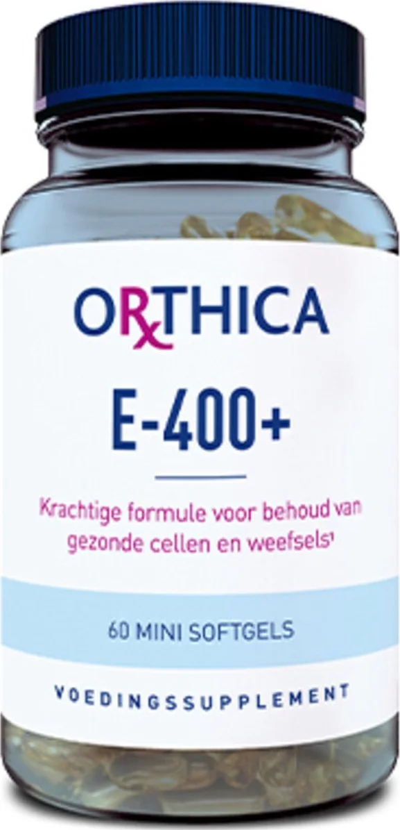 Orthica E-400+ 60 softgels