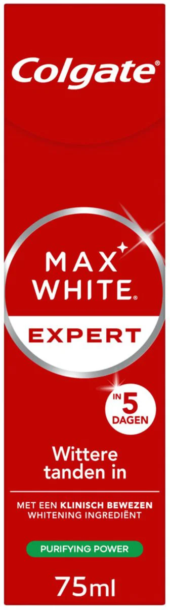 Colgate Tandpasta Max White Expert Purifying Power 75 ml