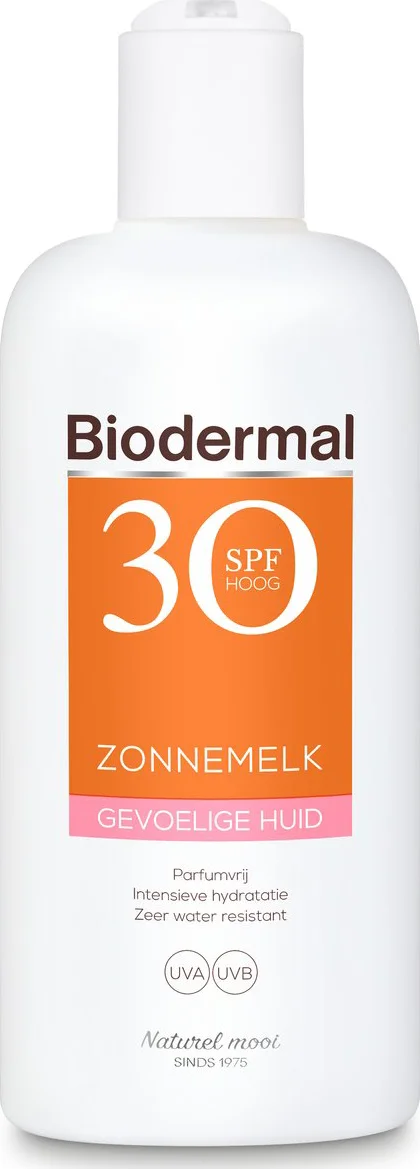 Biodermal Zonnemelk Gevoelige Huid SPF 30 200 ml
