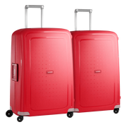 Samsonite S'Cure Spinner 75cm Duo Pack Crimson Red
