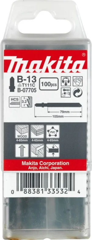 Makita B-07705 T 111 C Decoupeerzaagblad voor Hout & Kunststof VE=100