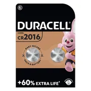 Duracell Knoopcelbatterijen 2016 2 stuks