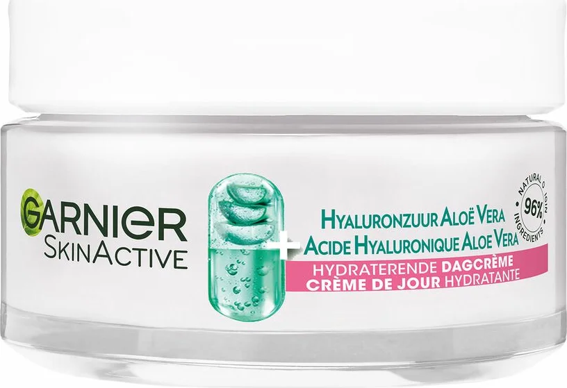 3x Garnier SkinActive Hyaluronzuur Aloë Vera Hydraterende Dagcrème 50 ml