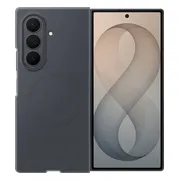 Samsung Galaxy Z Fold 8 Ultra Siliconen Back Cover met Magneet Zwart