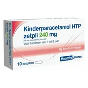 Healthypharm Kinderparacetamol HTP Zetpil 240mg 10ST