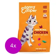 4x Edgard & Cooper Kattenvoer Adult Kip 2 kg