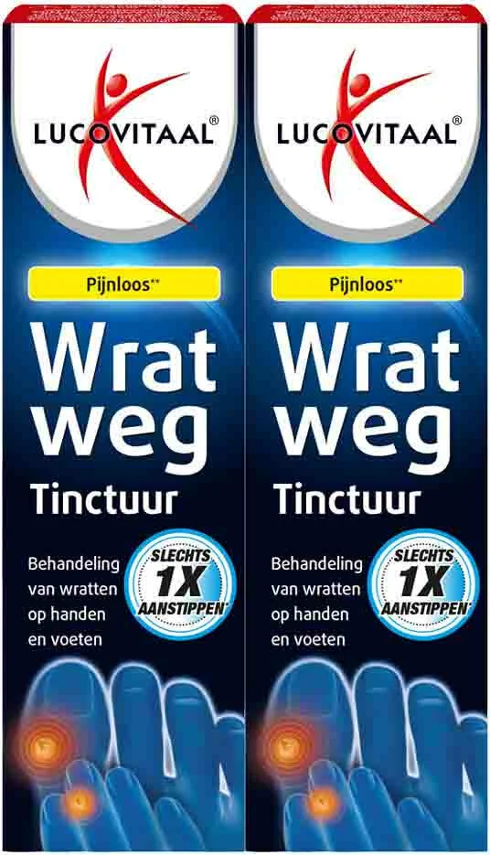 2x Lucovitaal Wrat Weg 2 ml