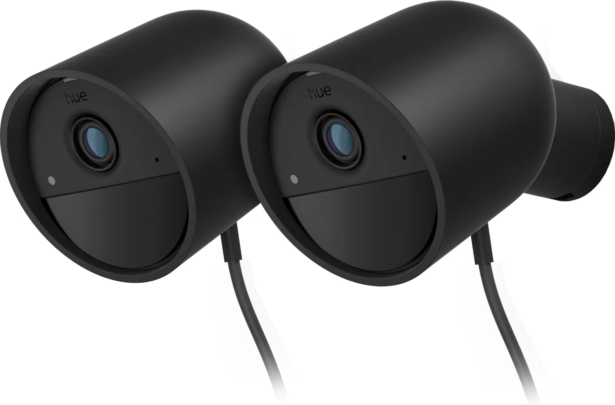Philips Hue Secure bedrade beveiligingscamera Zwart 2-pack