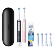 Oral-B iO 3 Duo Pack Zwart en Roze Value Pack