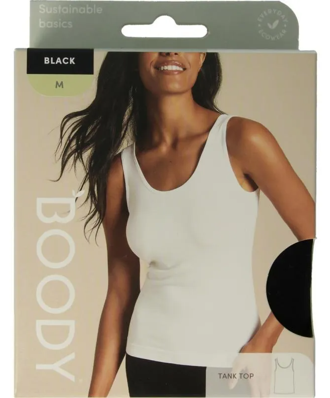 Boody Tank Top Zwart M