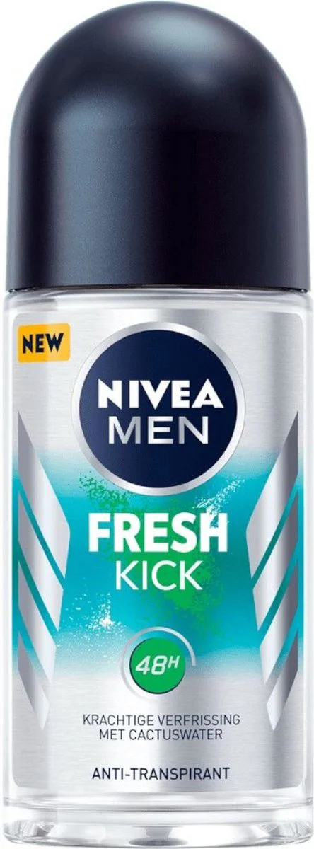 Nivea Men Fresh Kick Anti-Transpirant Roll-On 50ML
