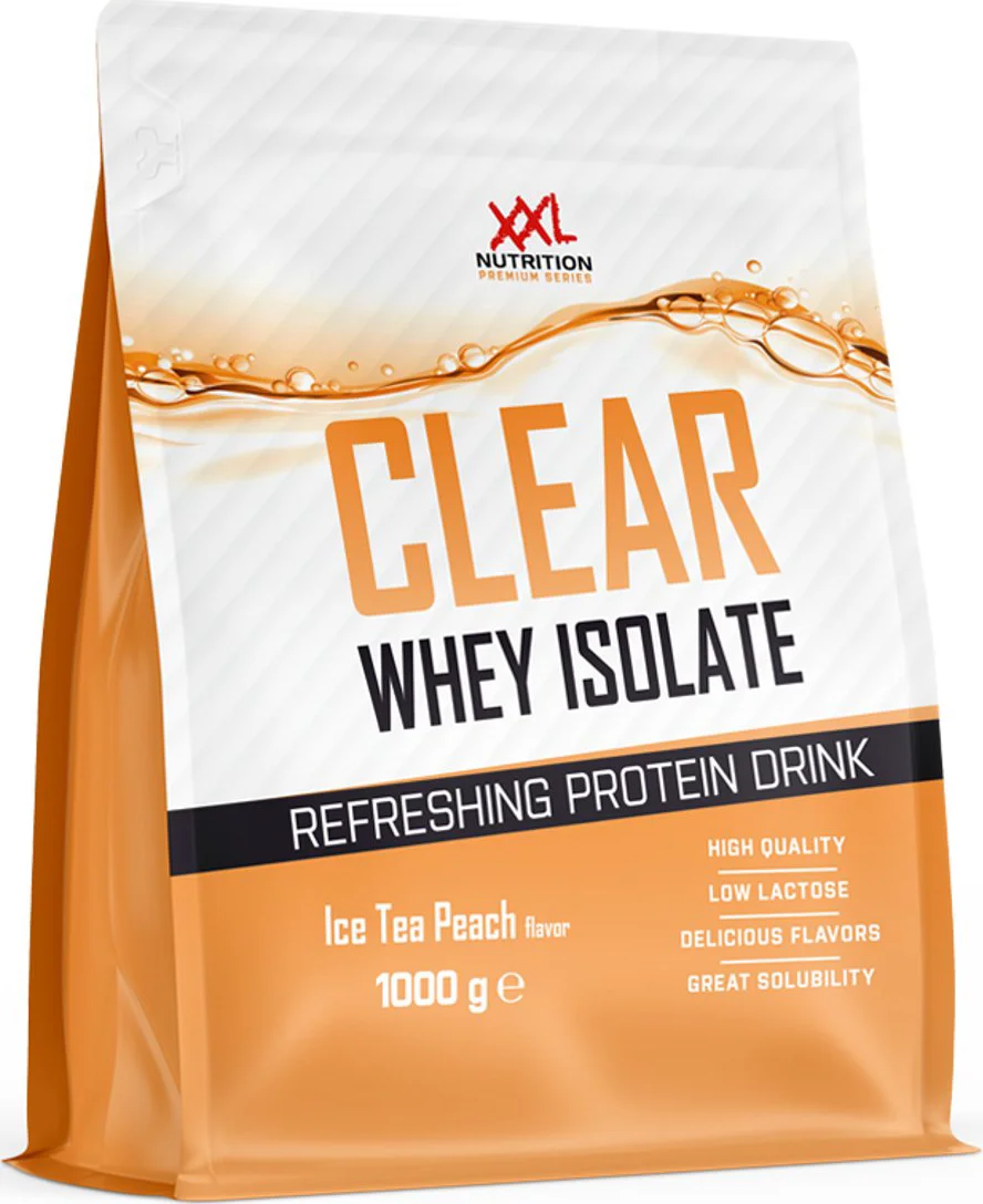 XXL Nutrition Clear Whey Isolate Ice Tea Peach 1000 gr