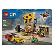 LEGO City Pizzacentrale met voertuigen 60496