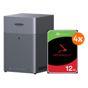 UGREEN NASync DH4300 + Seagate Ironwolf 12TB 4-Pack