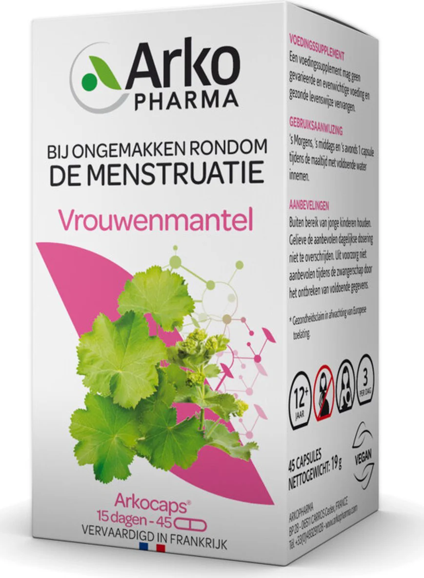 Arkopharma Vrouwenmantel 45 capsules