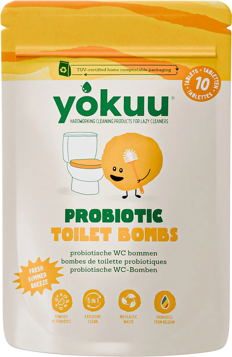 Yokuu Probiotic Toilet Bombs Fresh Summer Breeze 10ST