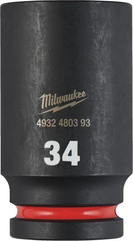 Milwaukee ShockWave™ Krachtdop 3/4" lang | 34 mm - 4932480393