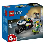LEGO City Achtervolging op politiemotor 60455