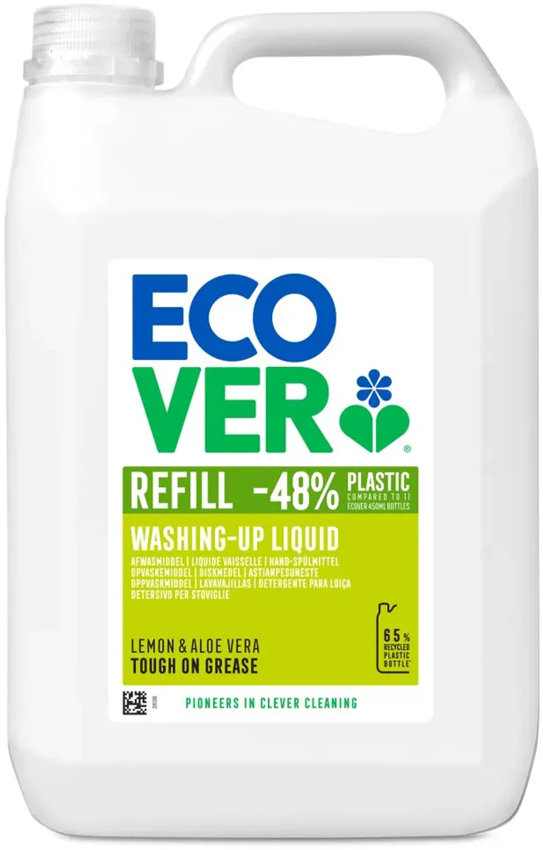 Ecover Afwasmiddel Citroen & Aloe Vera 5LT