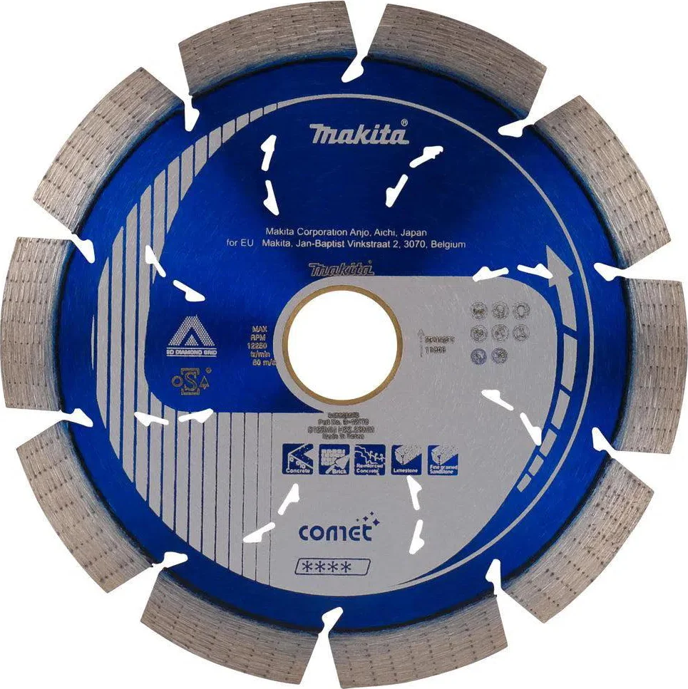 Makita B-12778 Diamantschijf 125x22,23x2,2mm blauw