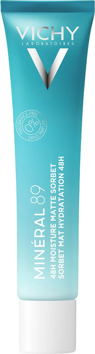 Vichy Minéral 89 48H Moisture Matte Sorbet Hydraterende Gel 40ML