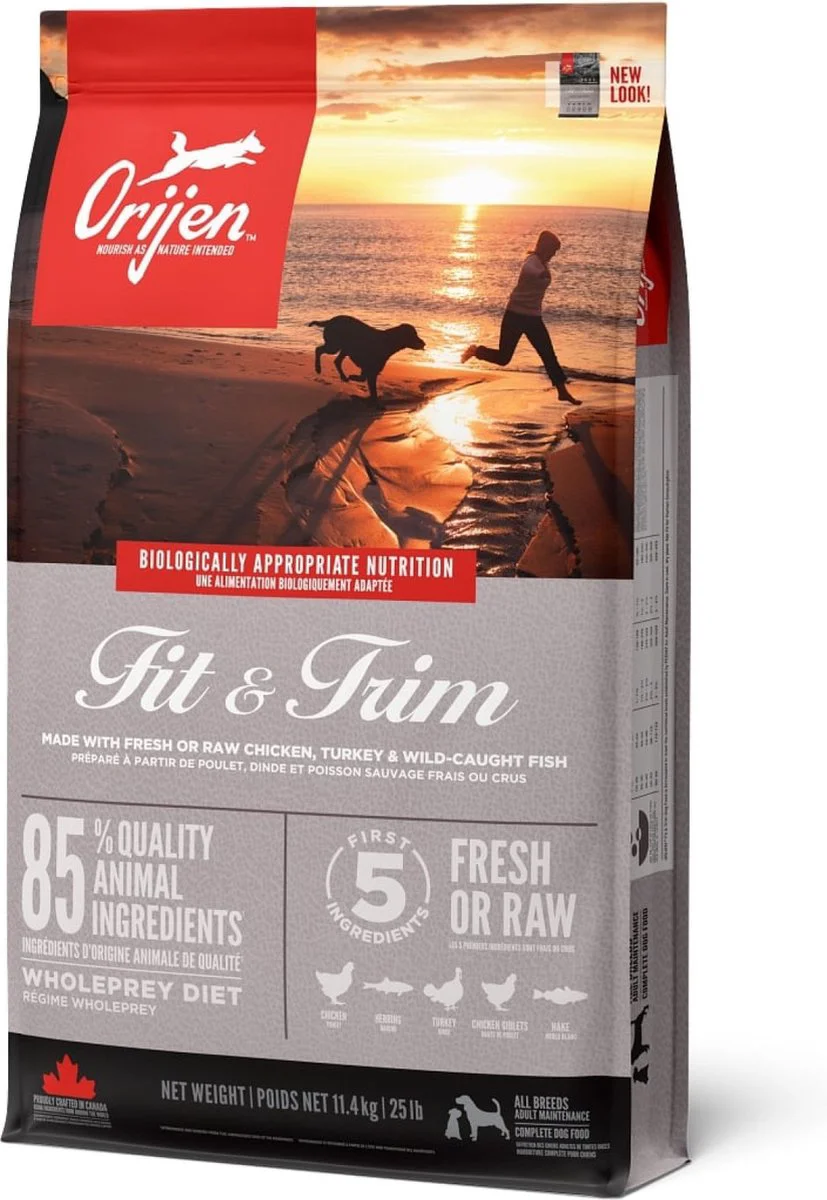 Orijen Hondenvoer Whole Prey Fit & Trim 11,4 kg