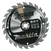 Makita B-09313 Cirkelzaagblad Hout (noest/spijker) | Embedded Tip | 185 x 15,88 mm | 24-tands