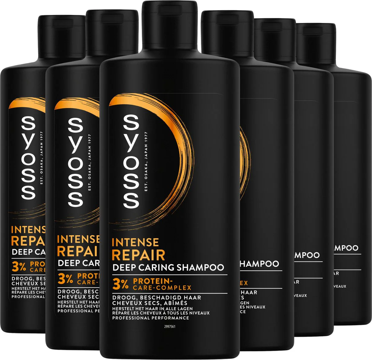 6x Syoss Repair Shampoo 440 ml
