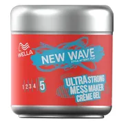 Wella New Wave Ultra Strong Mess Maker Crème Gel 150ML