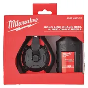 Milwaukee Slaglijnmolen dikke lijn 30m + rood krijt - 4932498391