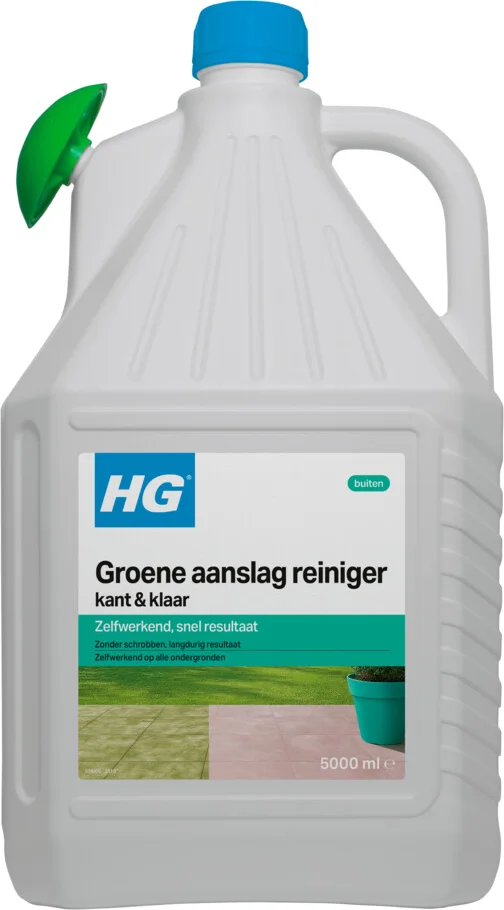3x HG Groene Aanslag Reiniger Kant & Klaar tot 50m2 5 liter