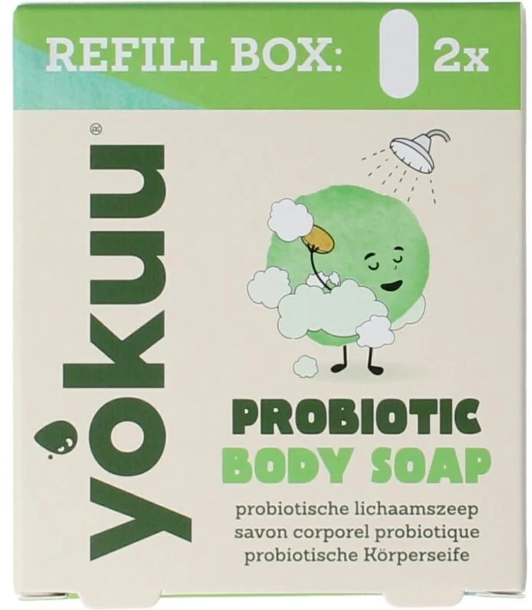 Yokuu Lichaamszeep Matcha Refill 2ST